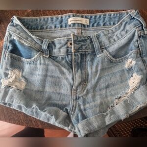 Abercrombie kids size 14 shorts Denim